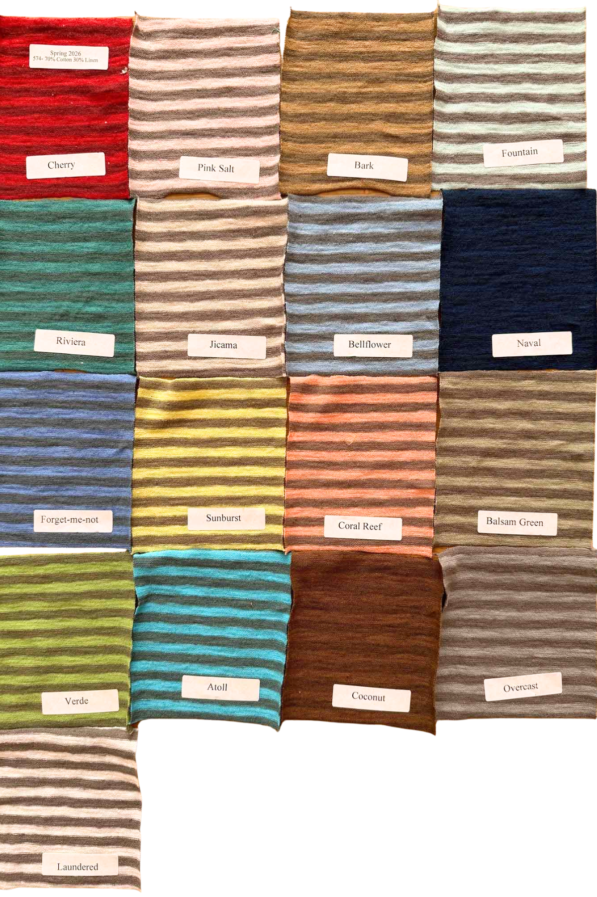 Linen cotton jersey by cut loose