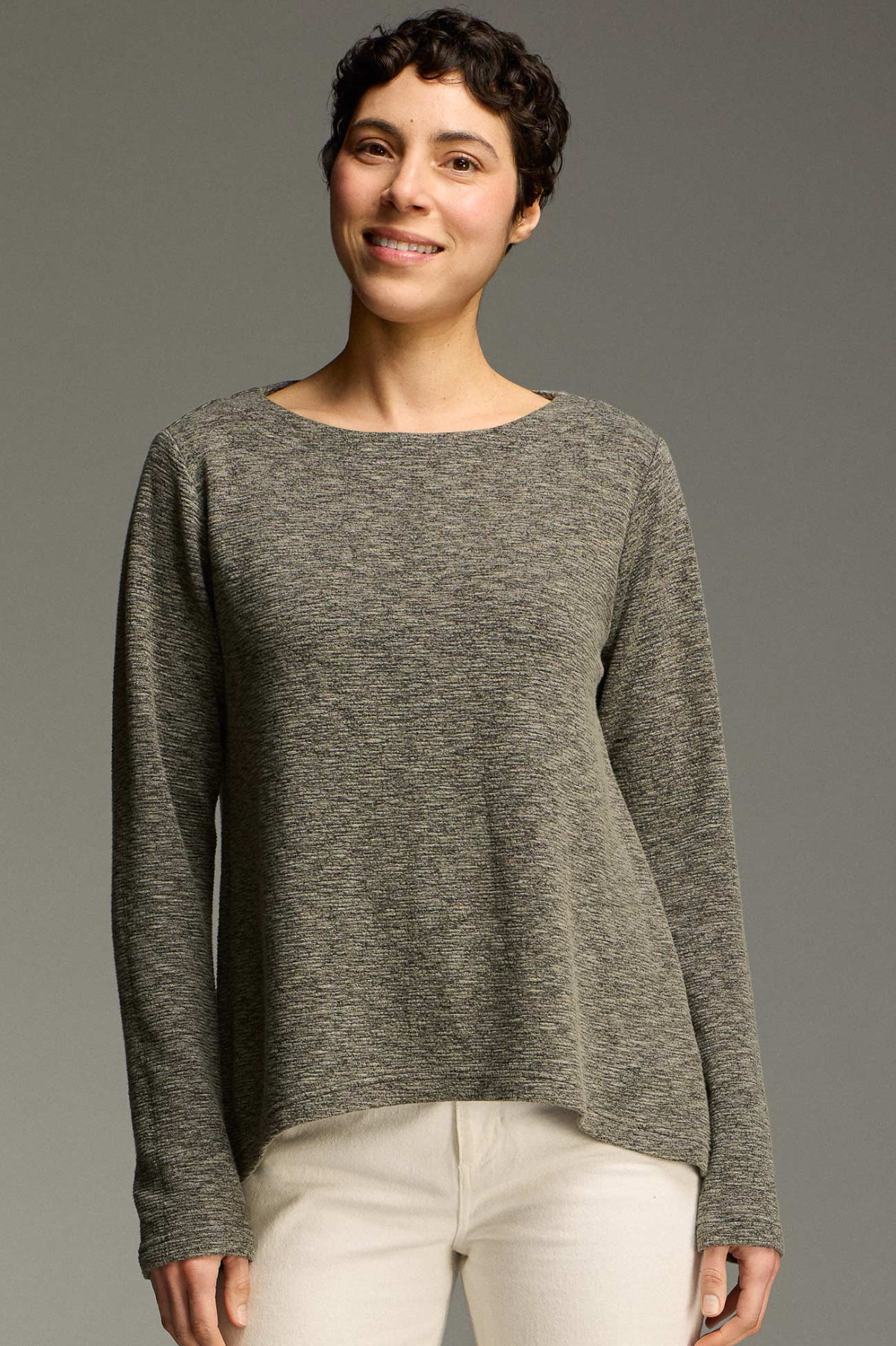 Cut Loose Crimped Wide Facing Pullover Fall 2026- Special Order