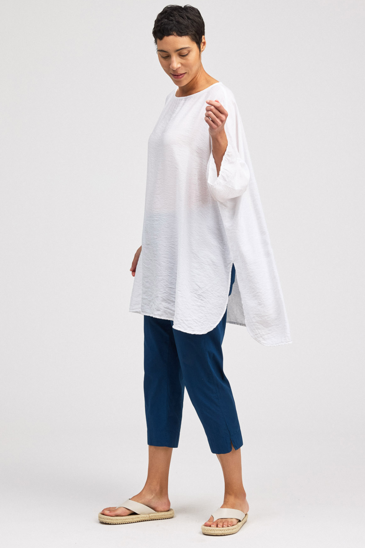 Cut Loose Rayon Parachute One Size Slit Tunic Summer 2026- Special Order - thread to cloth