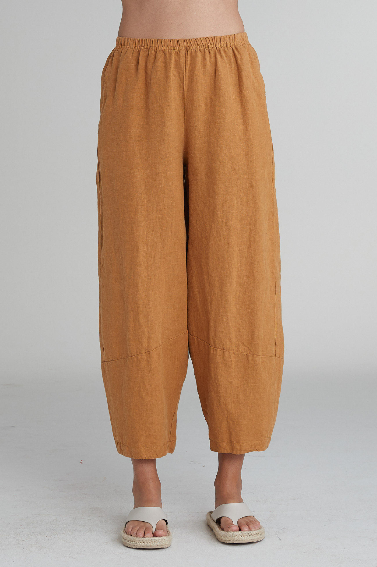 Cut Loose Solid Linen Lantern Pant Spring 2025- Special Order