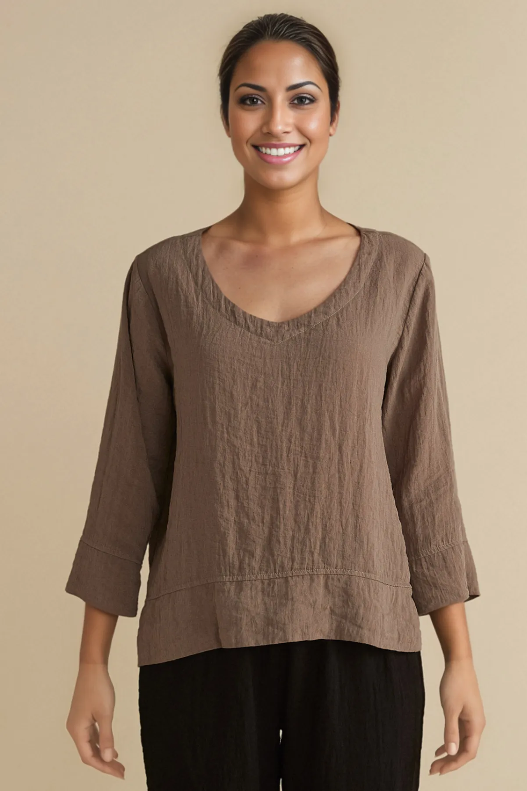 Cut Loose Fall Parachute V-Neck Vent Top Fall 2024- Special Order