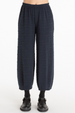 Cut Loose Texture Char Knit Cropped Pant w/Darts Fall 2023- Special Order