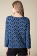 Habitat Clothing Textured Dot Boatneck Top