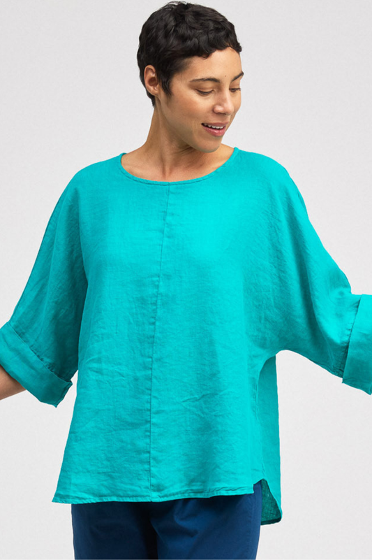 Cut Loose Hanky Linen One Size Pullover Summer 2026- Special Order - thread to cloth