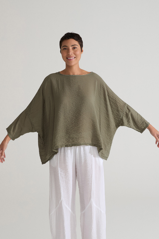 Cut Loose Rayon Parachute Crop Top Summer 2025- Special Order