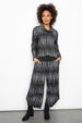 LIV by Habitat Pleated Lantern Pant-Black Grid