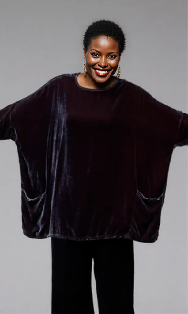 Cut Loose Clothing Velvet one Size Tunic Fall 2025-Special order
