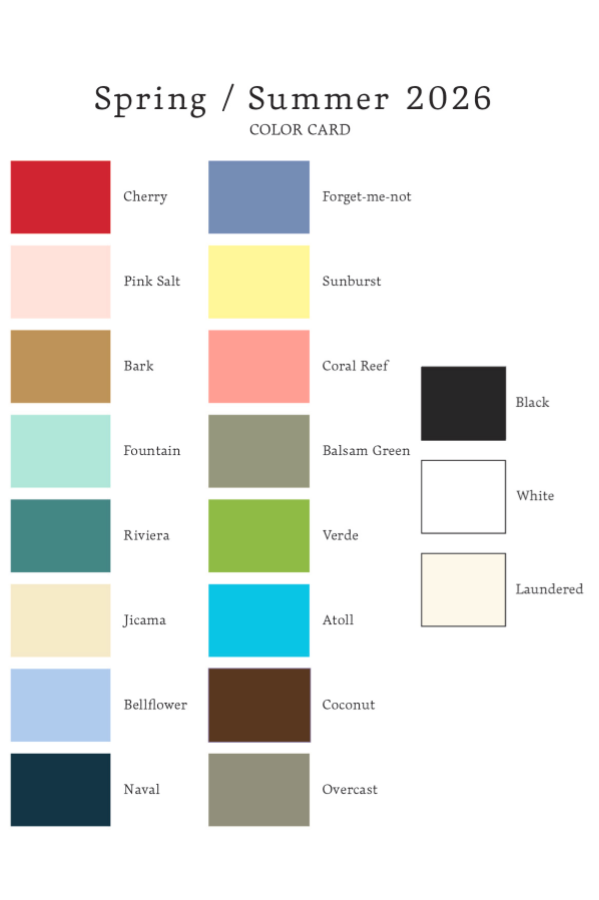 Cut Loose Linen Cotton Jersey Seamed Shell colors