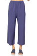 Escape by Habitat Crinkle Rayon Easy Pant Navy