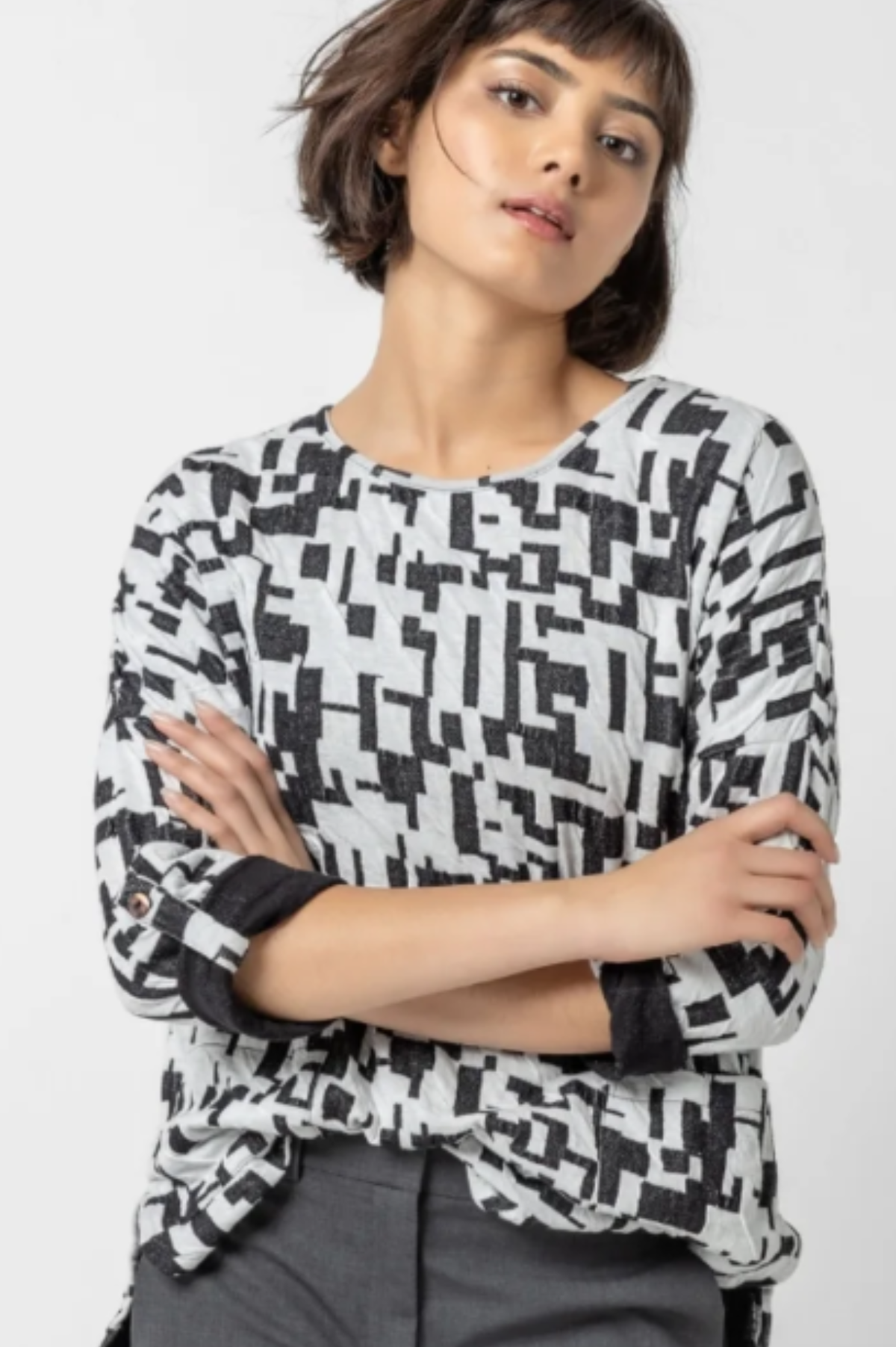 Komil Clothing Top Jigsaw