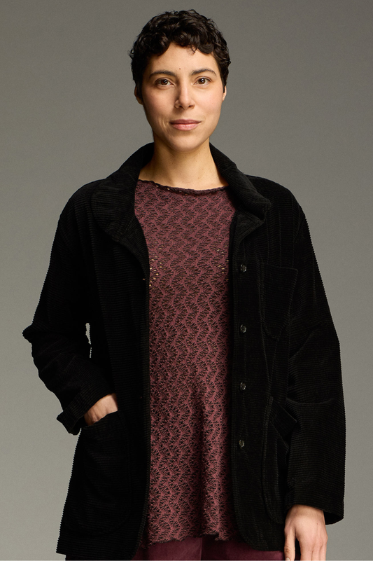 Cut Loose Lux Cord Long Blazer Fall 2026- Special Order