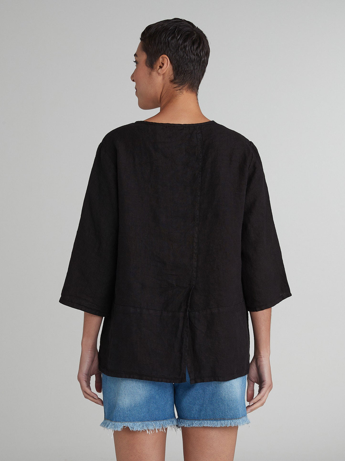 Cut Loose Solid Linen Pocket Pullover Spring 2025- Special Order