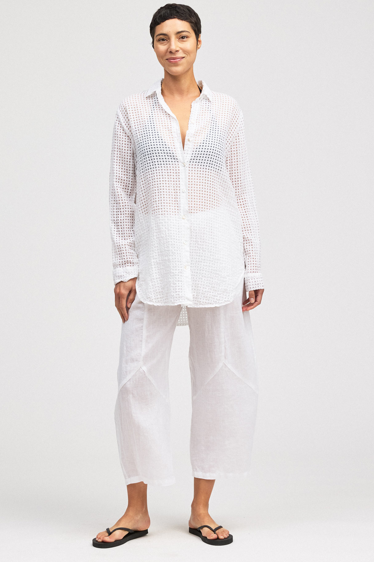 Cut Loose Hanky Linen Barrel Pant Summer 2026- Special Order - thread to cloth