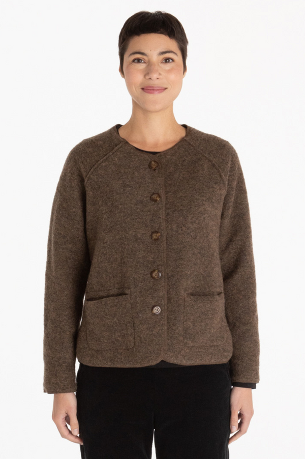 Cut Loose Boiled Wool Easy Jacket Fall 2023- Special Order