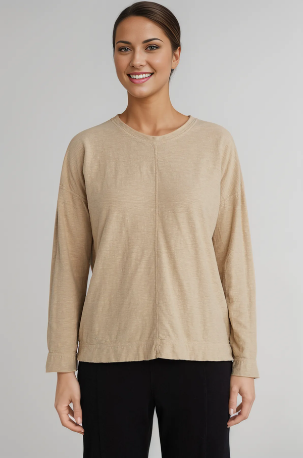 Cut Loose Linen Cotton Jersey Sweatshirt Spring 2025- Special Order