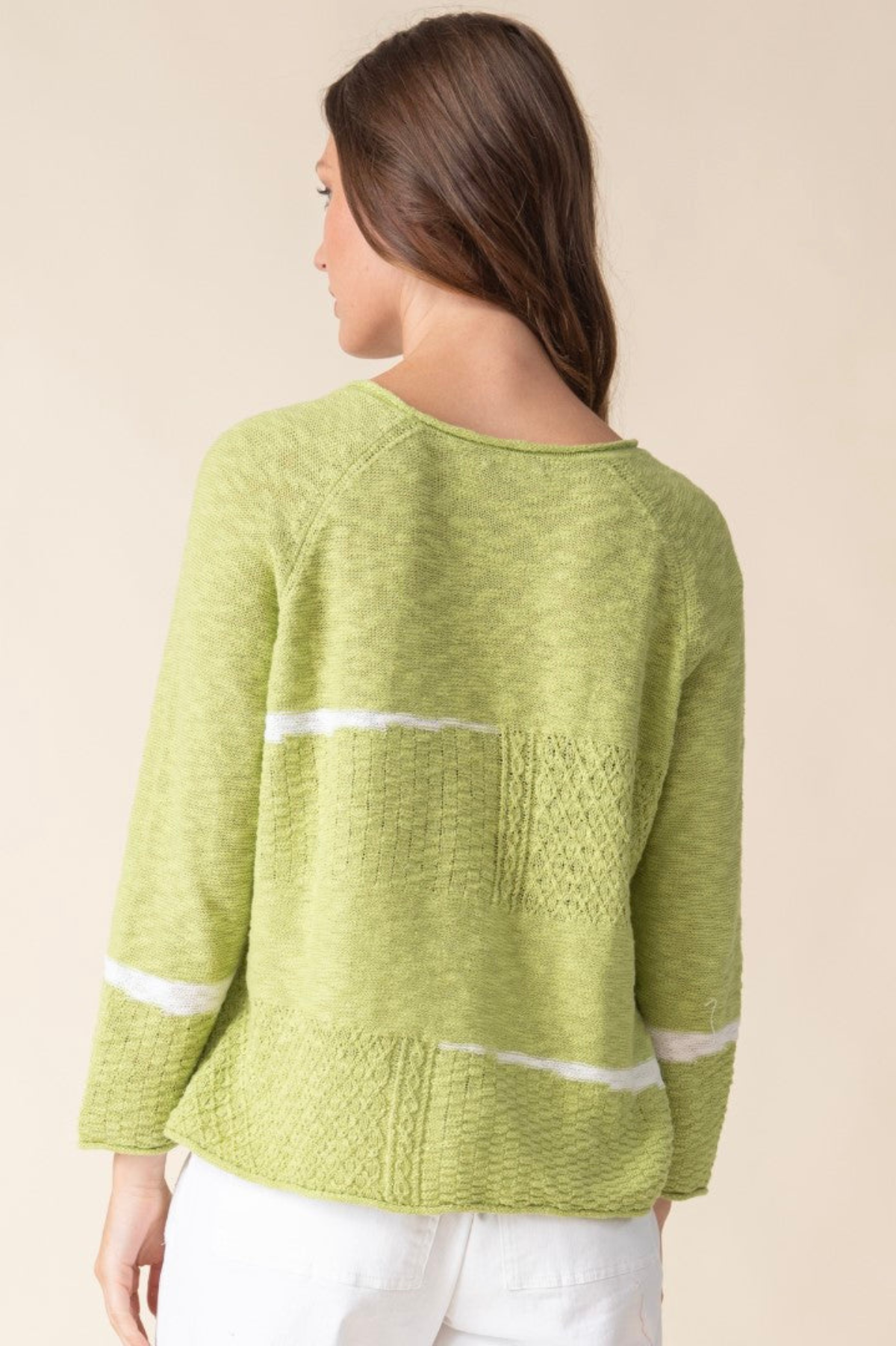 Habitat Spring Speckle Boatneck Pullover-Special Order