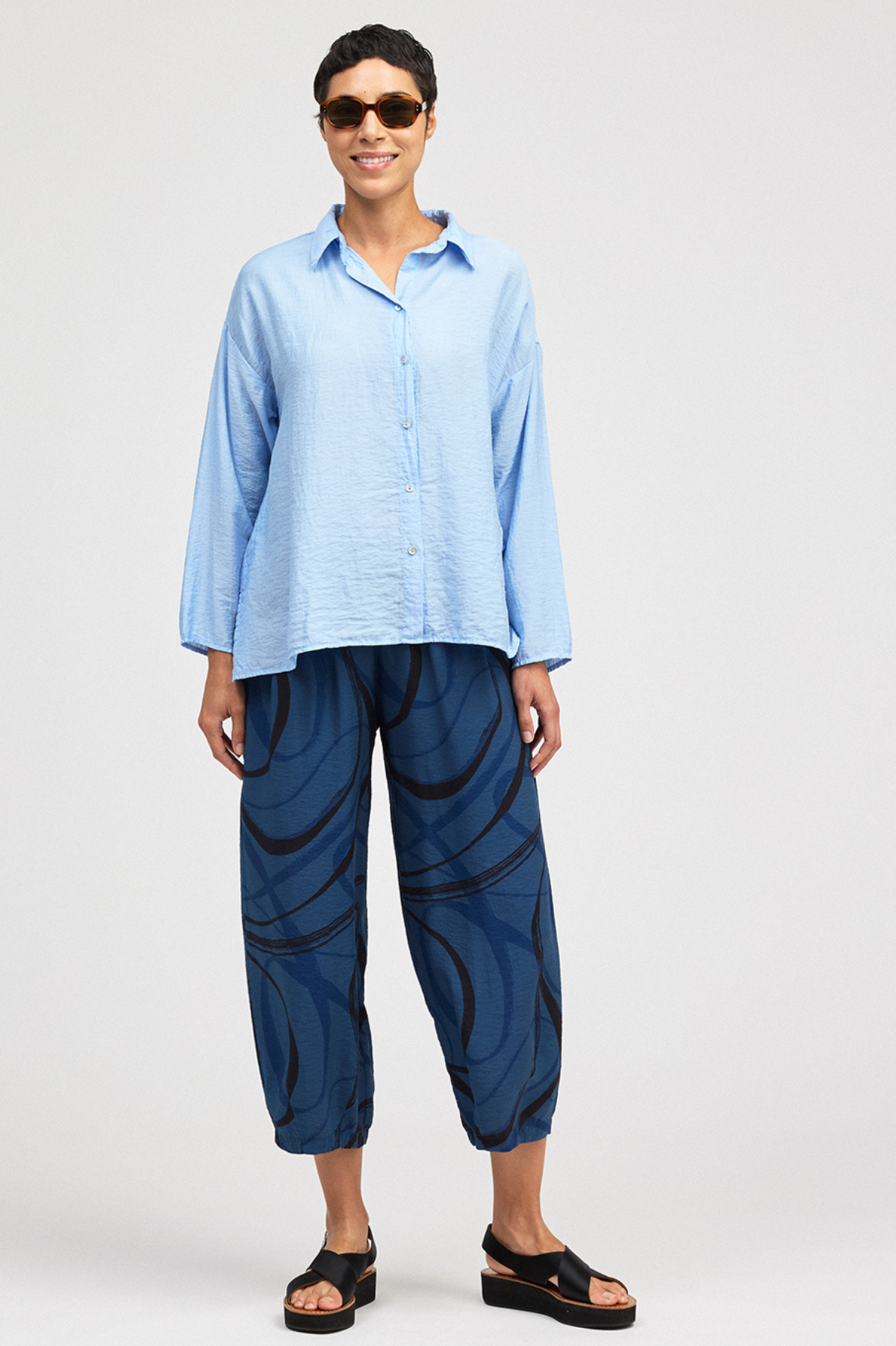 Cut Loose Rayon Parachute Swing Shirt Summer 2026- Special Order - thread to cloth