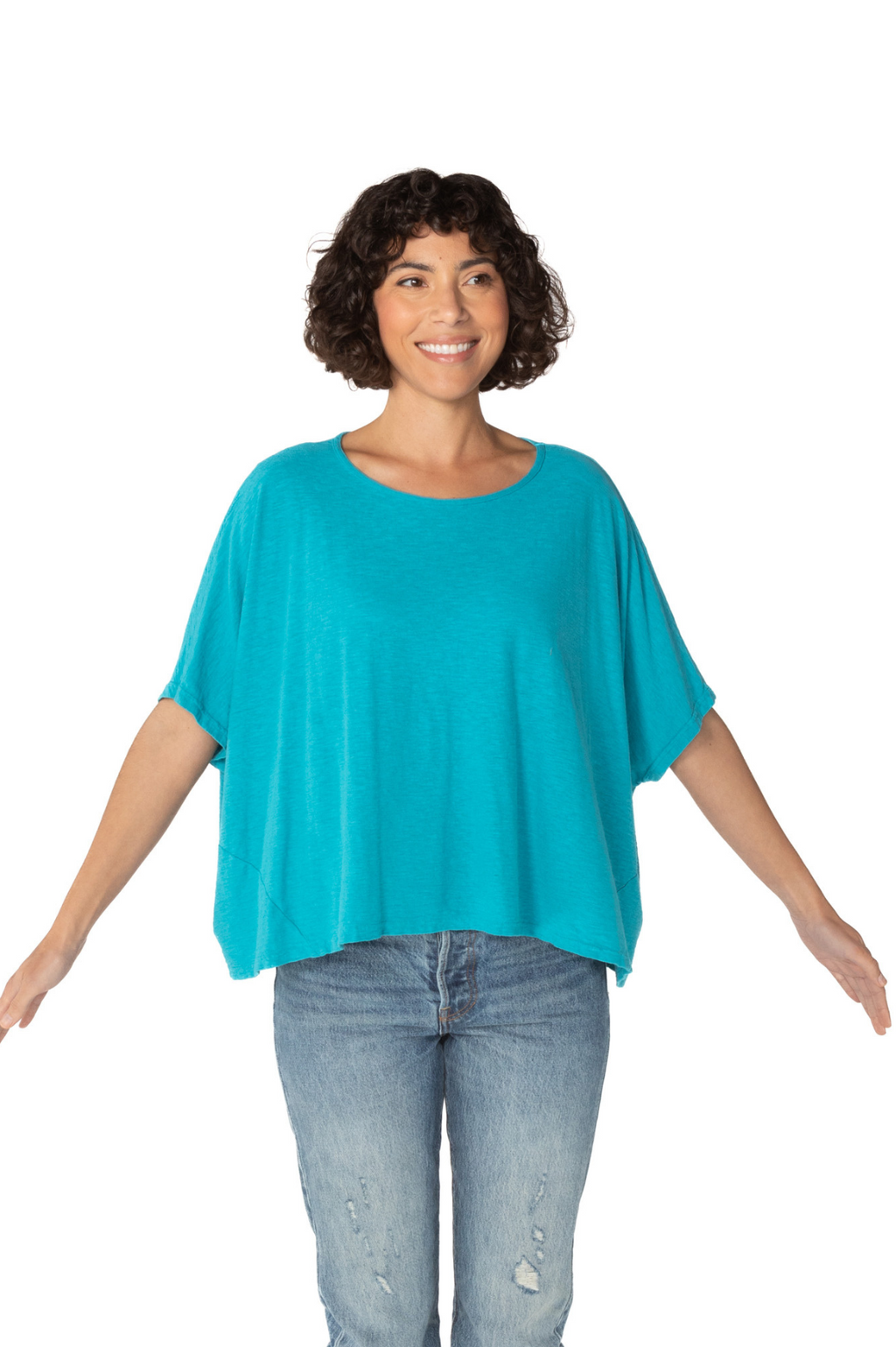 Cut Loose Lightweight Linen Cotton Jersey One Size Top  Summer 2023- Special Order