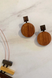 Madera Natural Wood Earrings