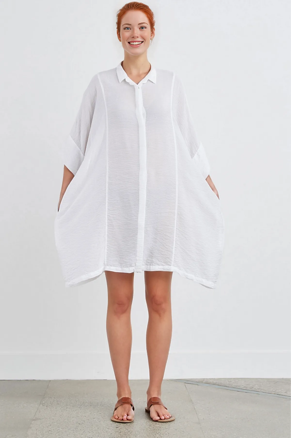 Cut Loose Rayon Parachute Kimono Shirt Dress Summer 2024-Special Order