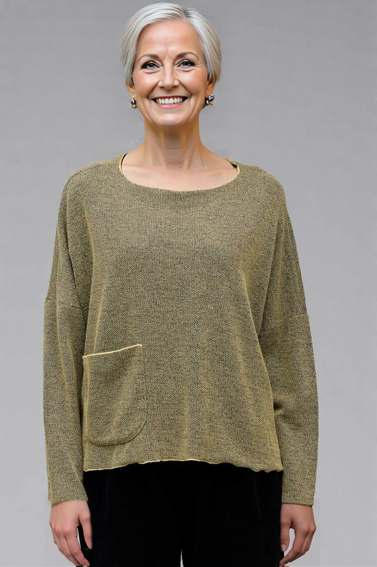 Cut Loose Marled Sweater One Size Pullover Fall 2025-Special order