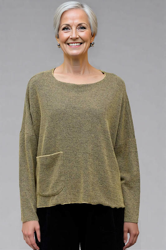Cut Loose Marled Sweater One Size Pullover Fall 2025-Special order