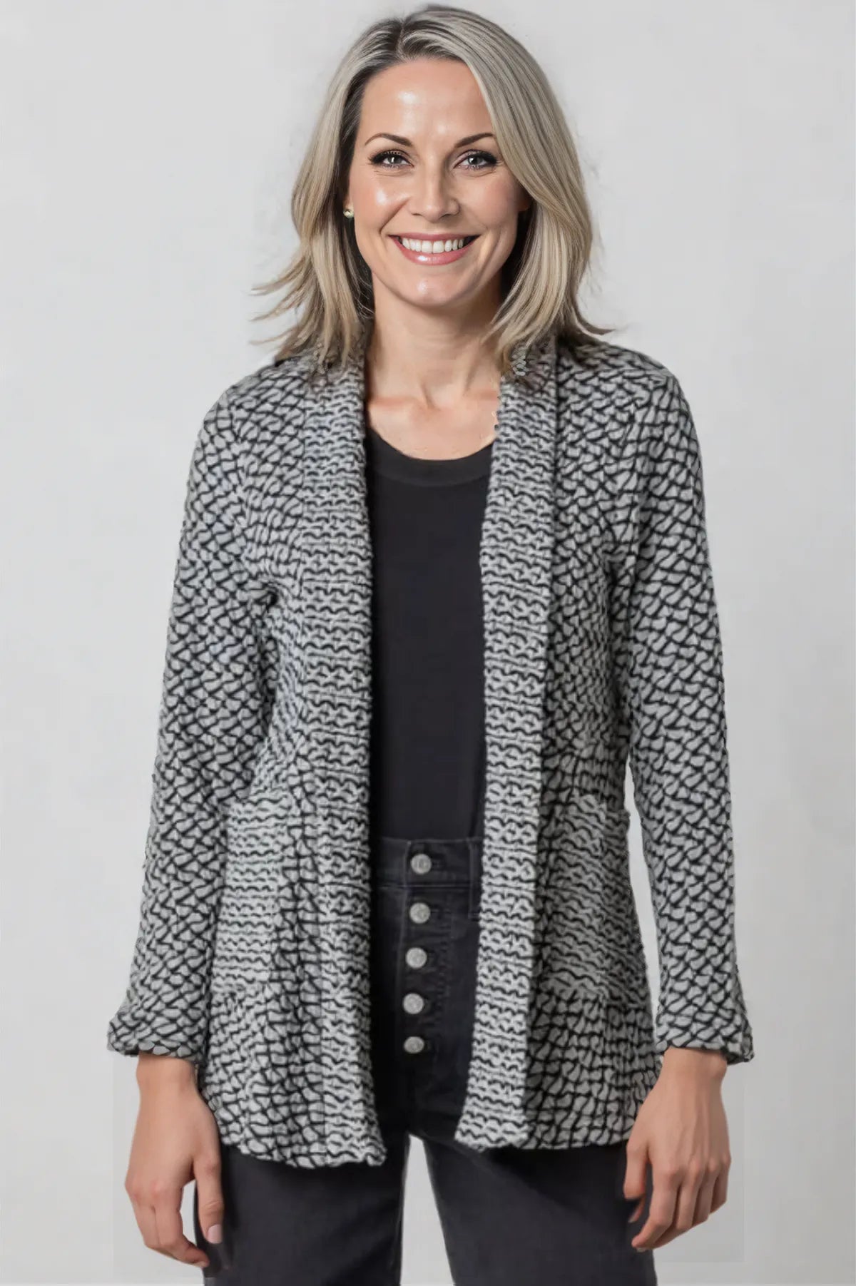 Komil Clothing Ashton Weave Cardigan
