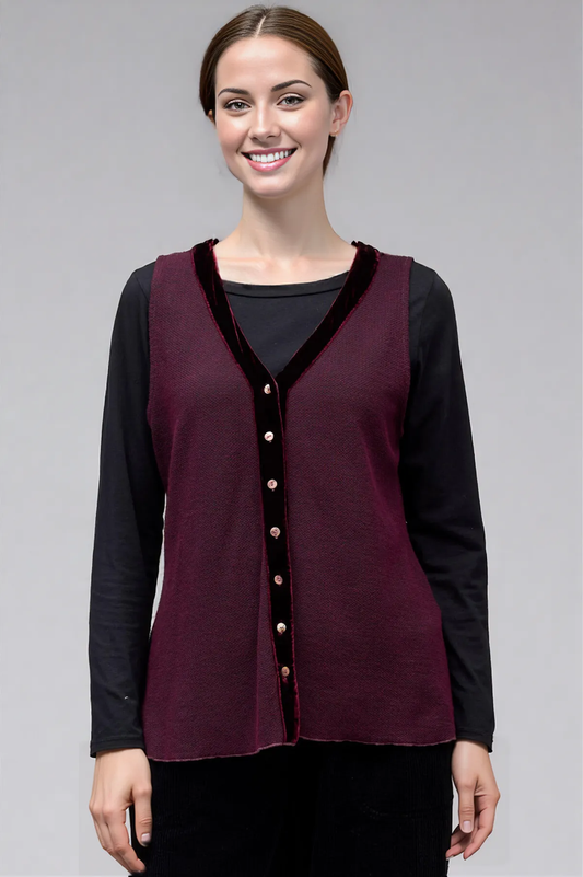 Cut Loose Marled Sweater Knit Vest Fall 2025-Special order