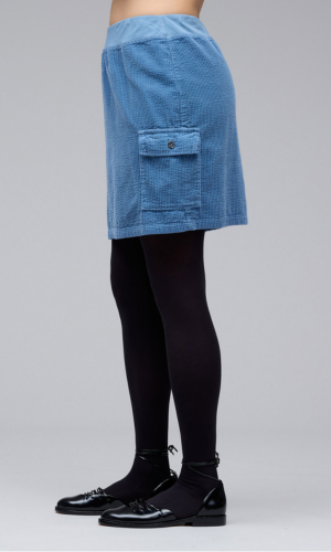 Cut Loose Lux Corduroy Cargo Walking Skirt Fall 2025-Special order