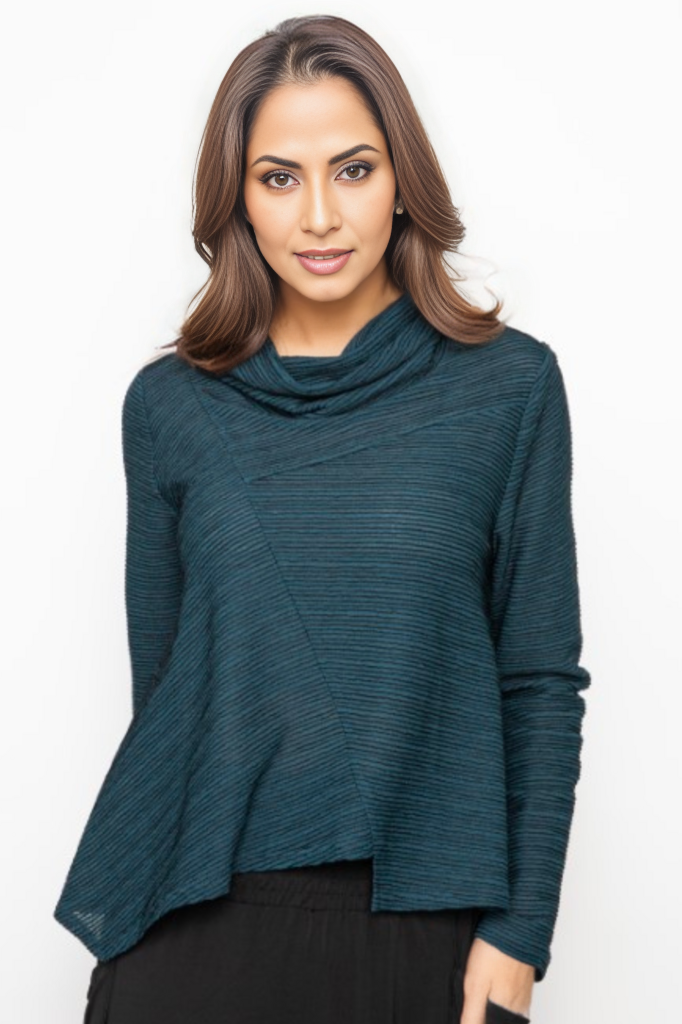 LIV by Habitat Arty Stripe Cowl Topper