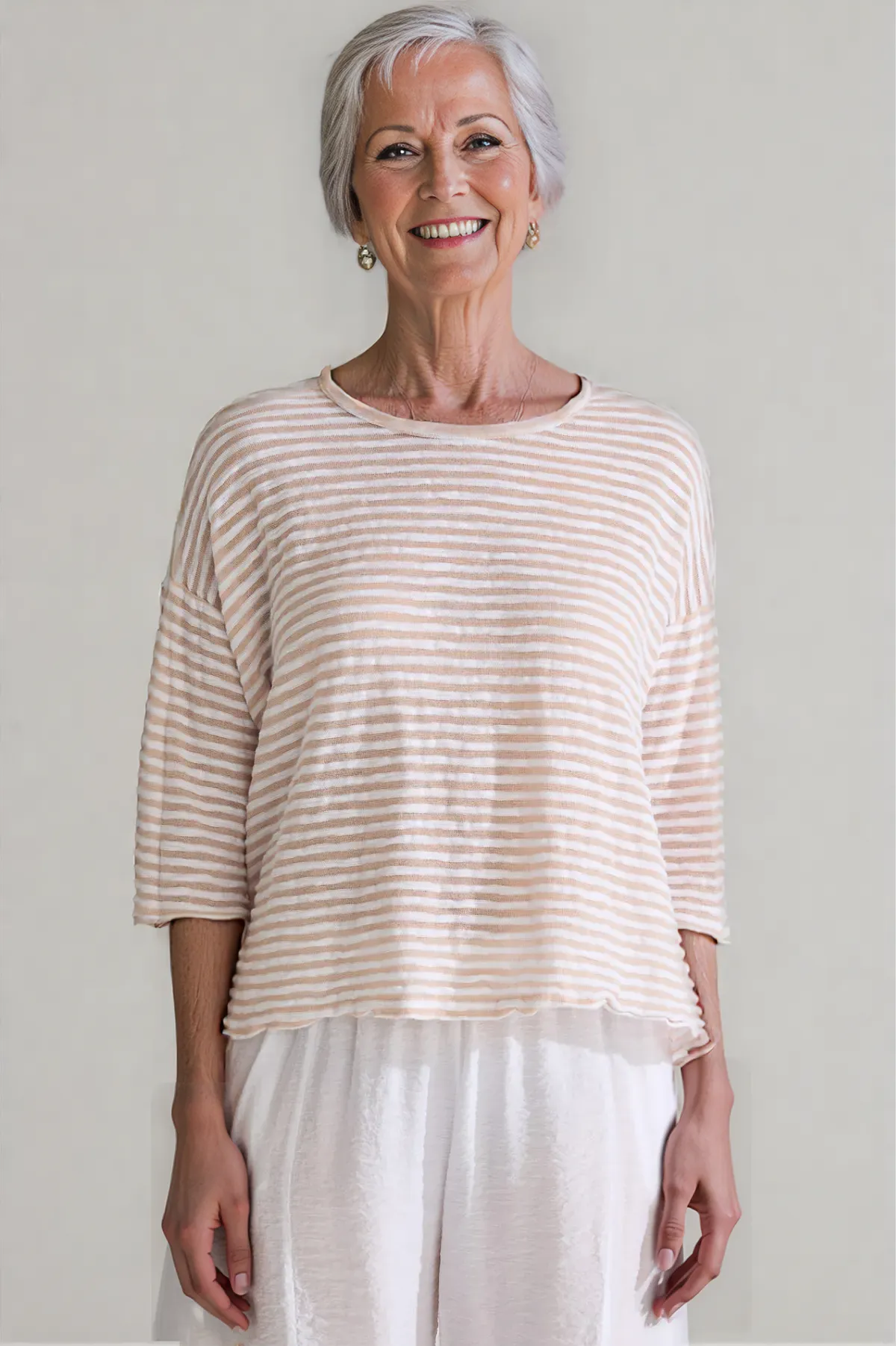 Cut Loose Vintage Stripe Drop Shoulder Tee Summer 2025- Special Order