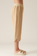 Cut Loose Solid Linen Easy Capri Pant Spring 2024-Special Order