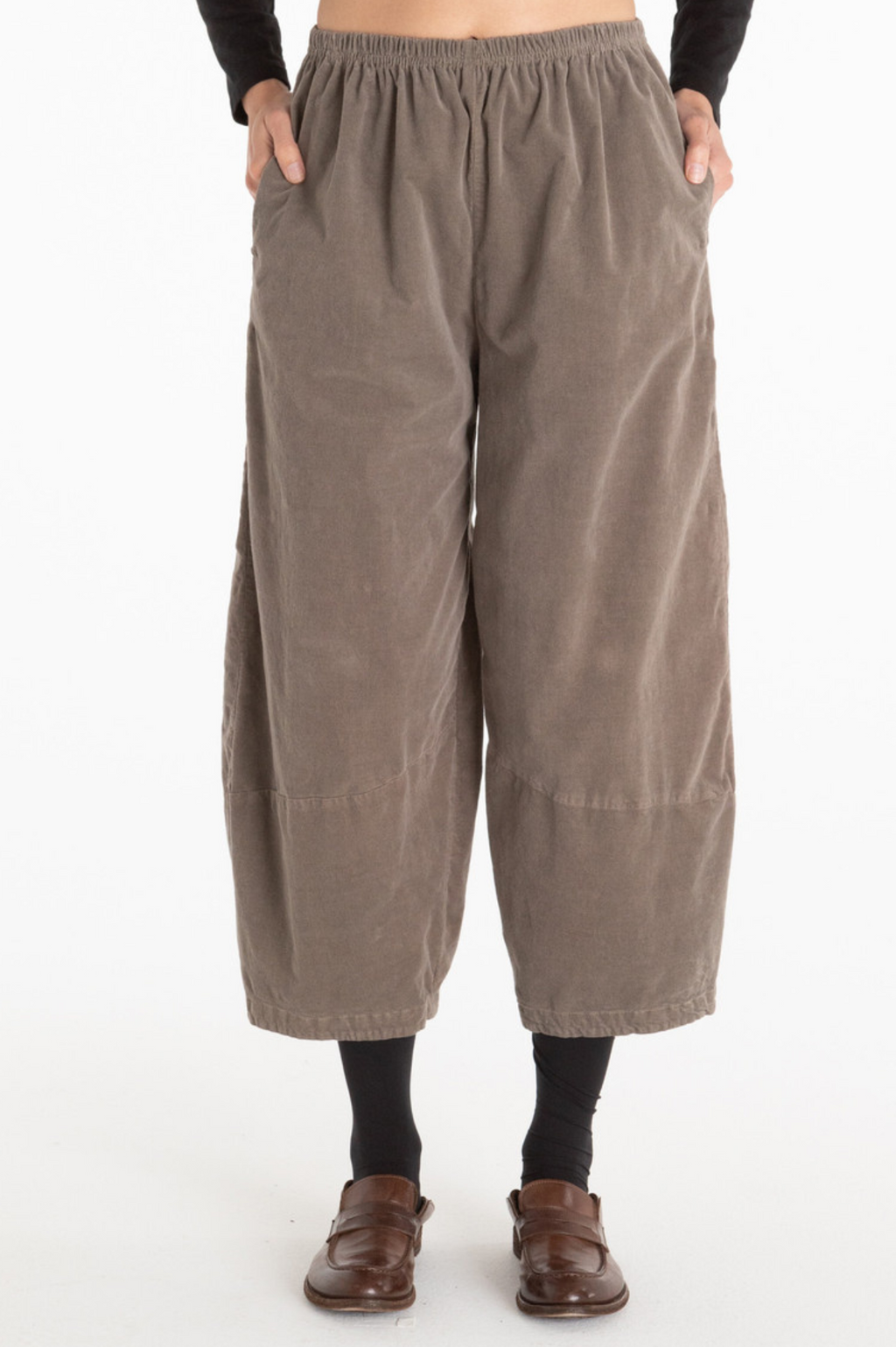 Cut Loose Mini Cord Crop Lantern Pant Fall 2023- Special Order