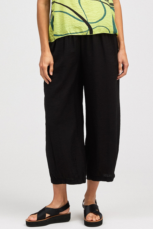 Cut Loose Rayon Parachute Cropped Pant w/Darts Summer 2026- Special Order - thread to cloth