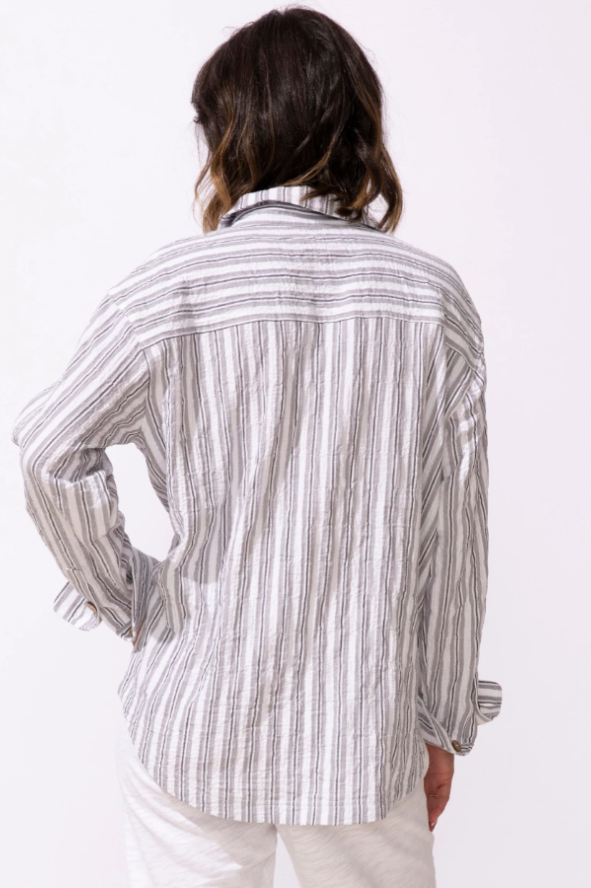 Escape Seaport Marina Stripe Shirt