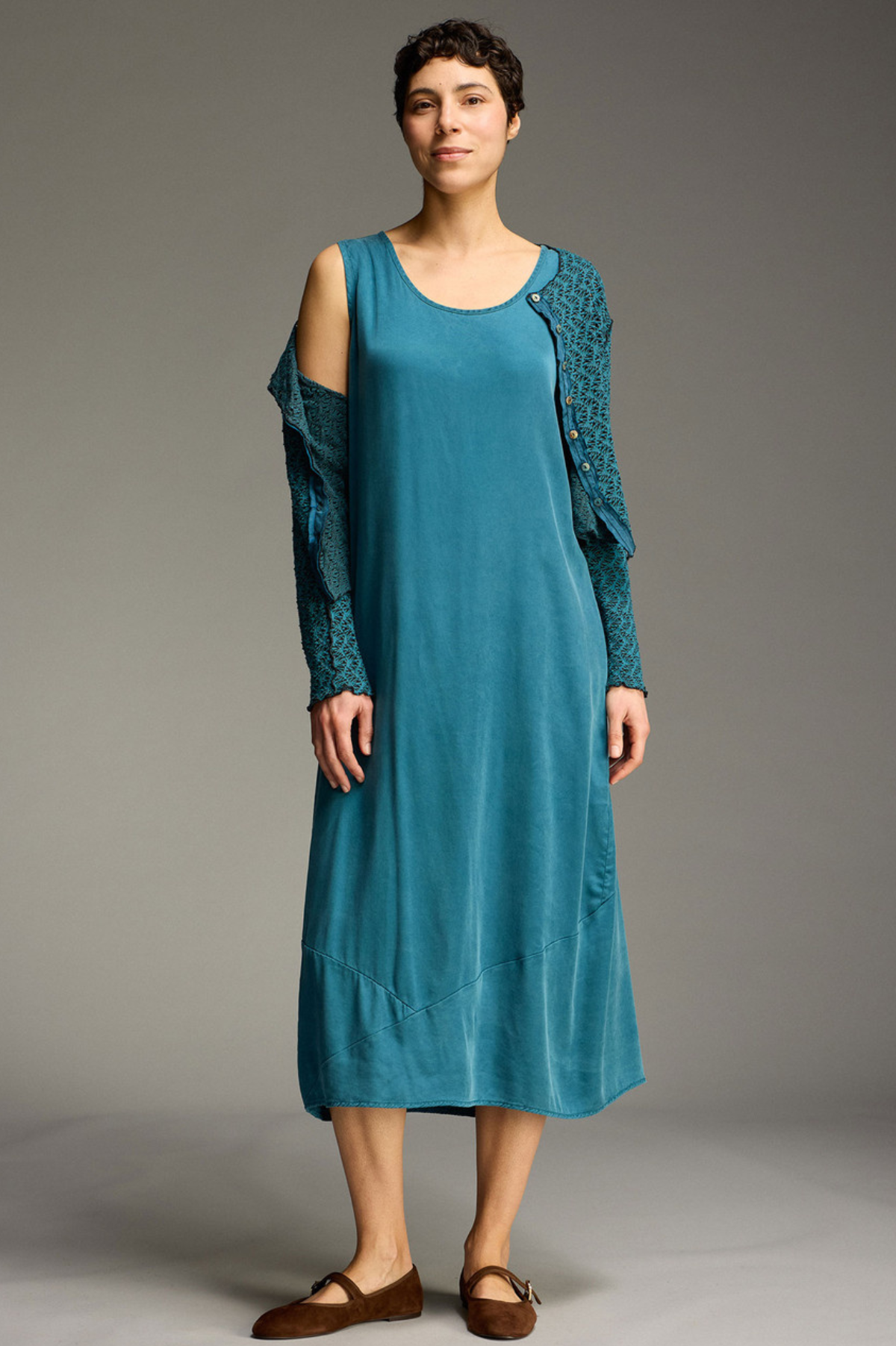 Cut Loose Vintage Satin Long Slip Dress Fall 2026- Special Order
