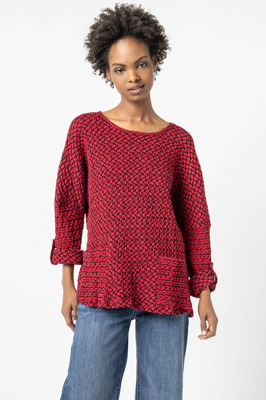 Komil Clothing Ashton Weave Top