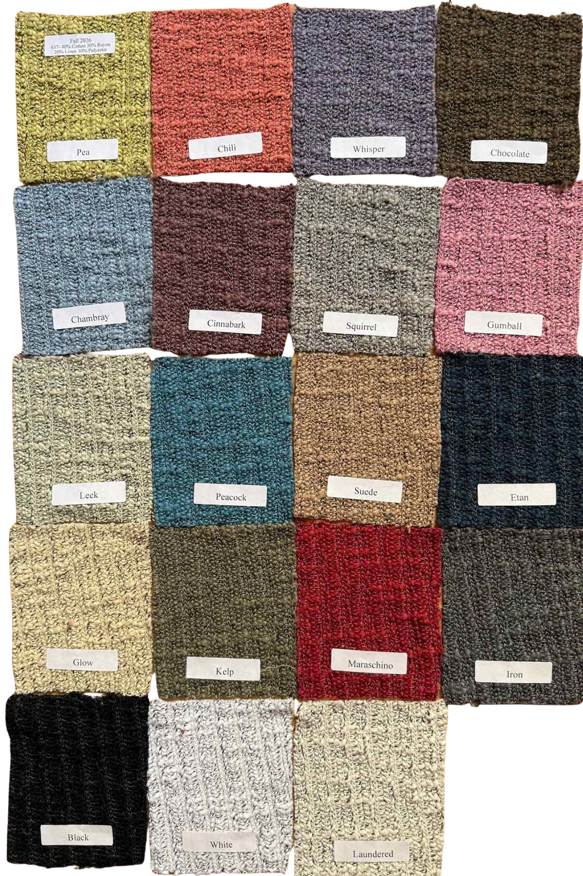 cut loose sweater knit fabric