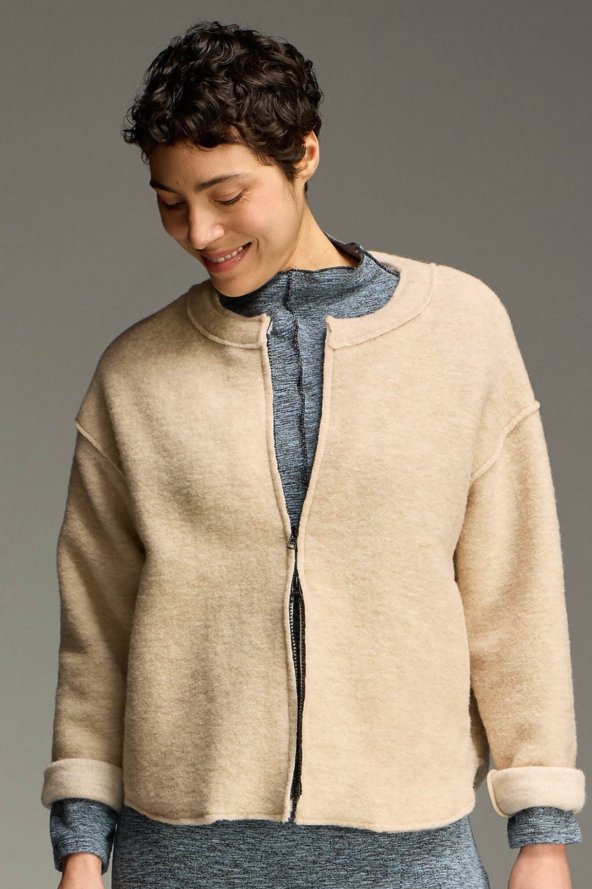 Cut Loose  Boiled Wool Bomber Jacket 2026- Special Order