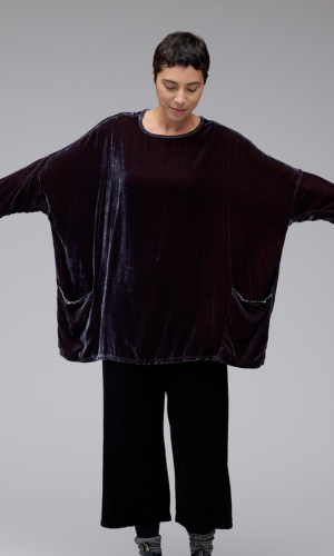 Cut Loose Clothing Velvet One Size Tunic Fall 2025-Special order