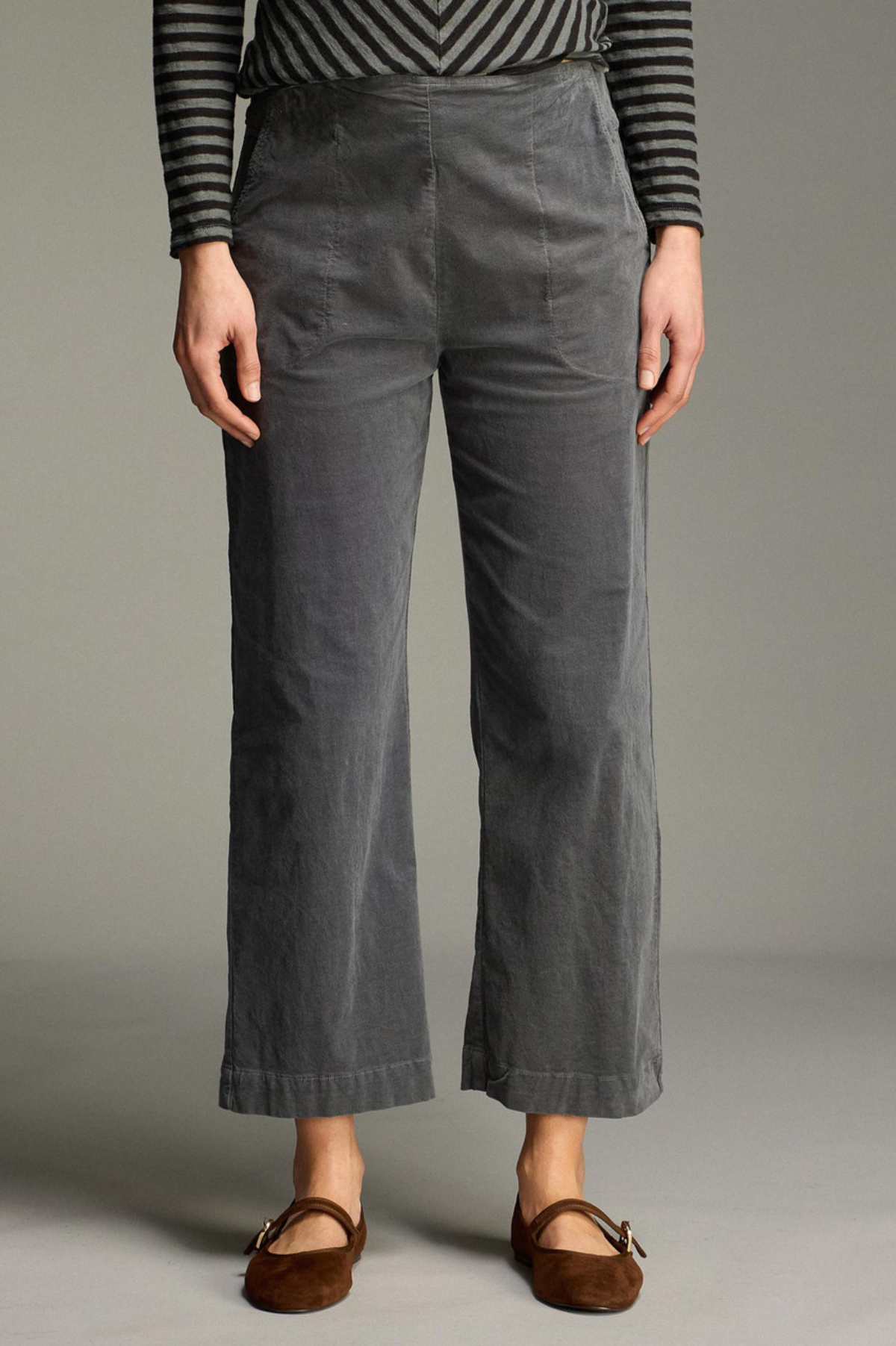 Cut Loose Mini Cord Back Zip Trouser Fall 2026- Special Order - thread to cloth