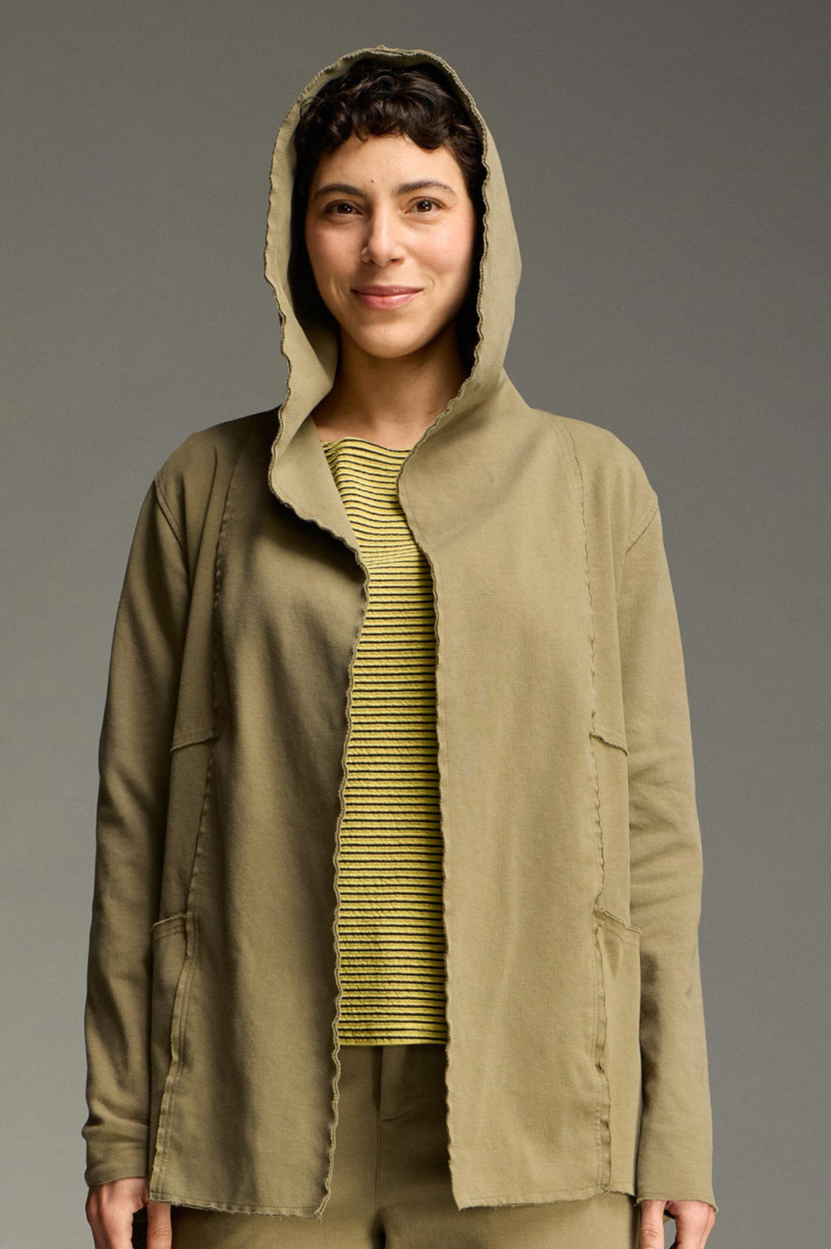 Cut Loose Ponti Hooded Jacket Fall 2026- Special Order