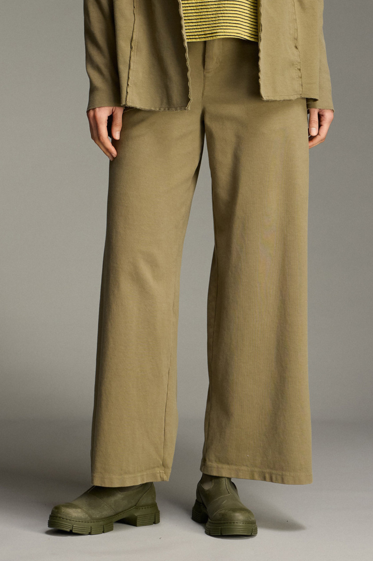 Cut Loose Ponti Wide Leg Zip Pant Fall 2026- Special Order