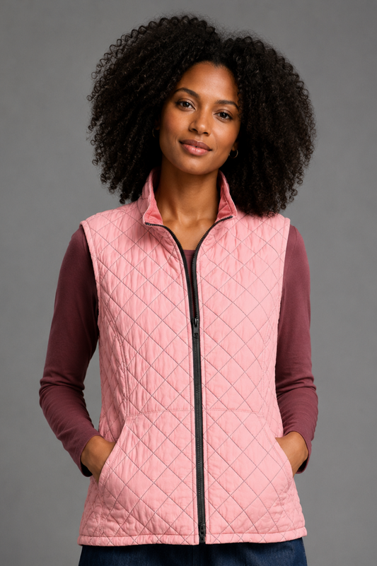 Cut Loose Quilted Parachute Front Vest Fall 2026- Special Order