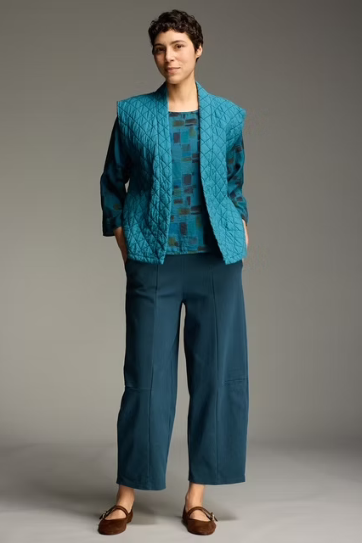 Cut Loose Quilted Parachute Open Vest Fall 2026