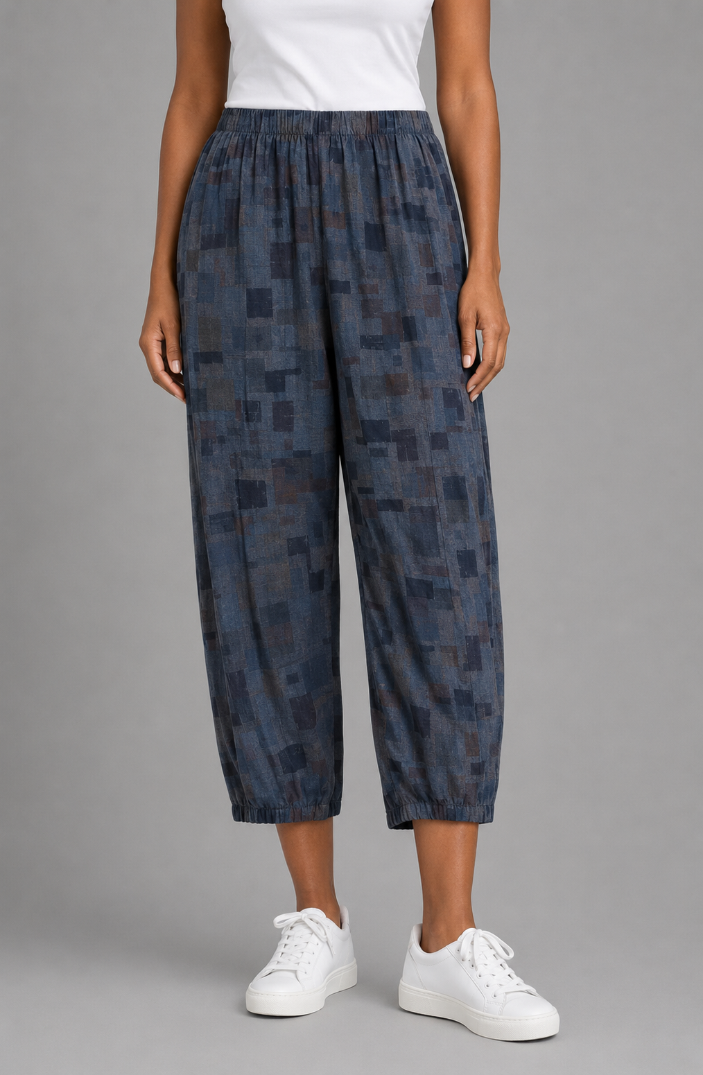 Cut Loose Sea Glass Rayon Cropped Pant w/Darts Fall 2026- Special Order&nbsp;