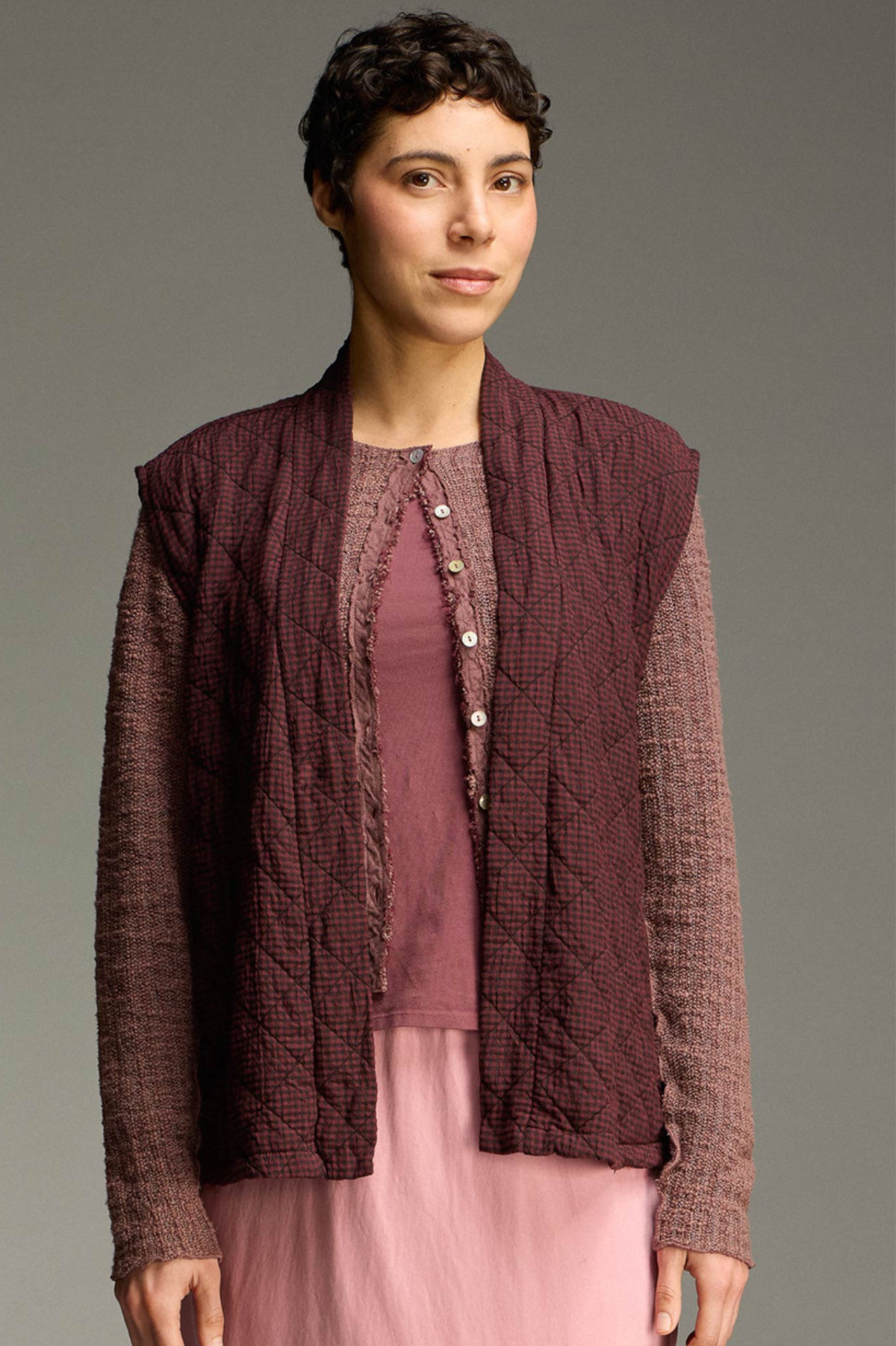 Cut Loose Texture Sweater Knit Crop Cardigan Fall 2026