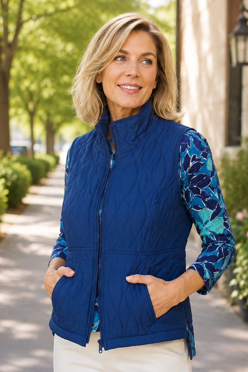 Escape by Habitat Wave Quilt Summit Vest