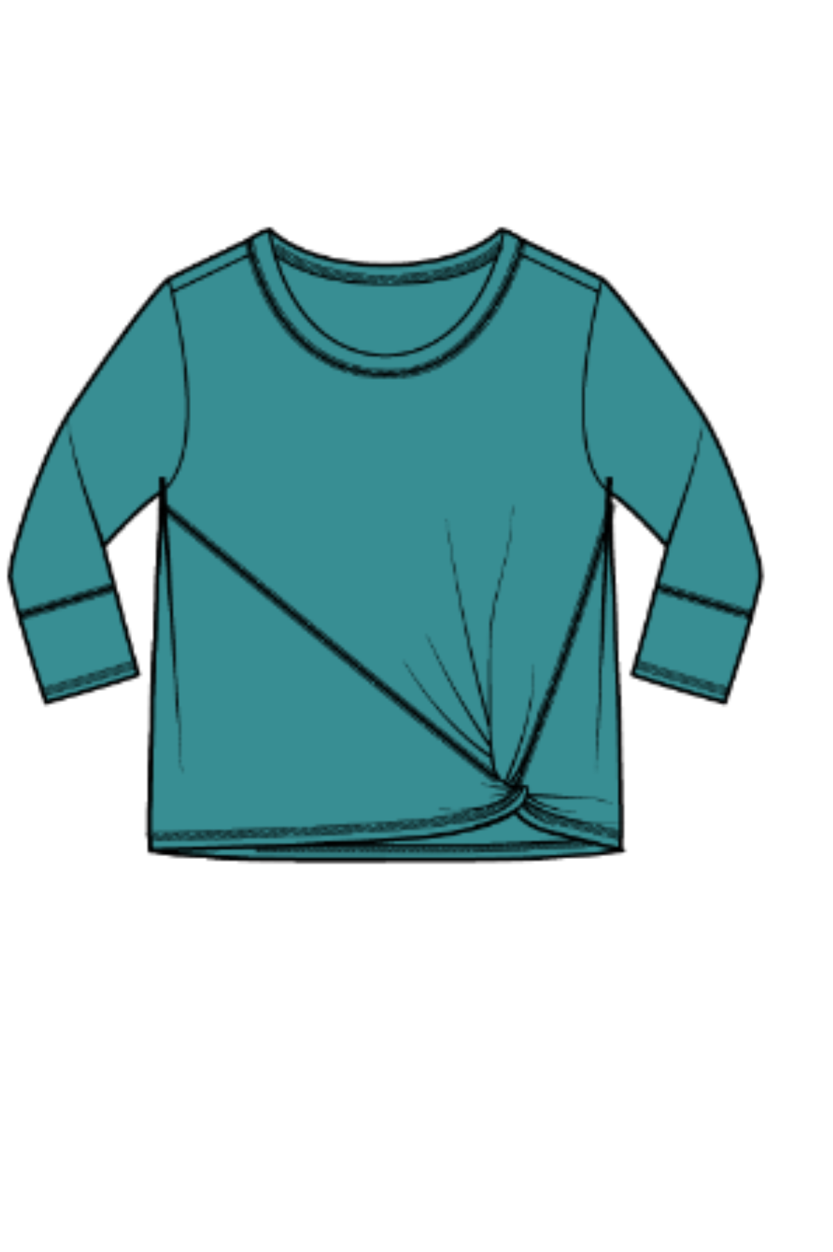 Escape by Habitat Twist and Shout Cotton Slub Pullover