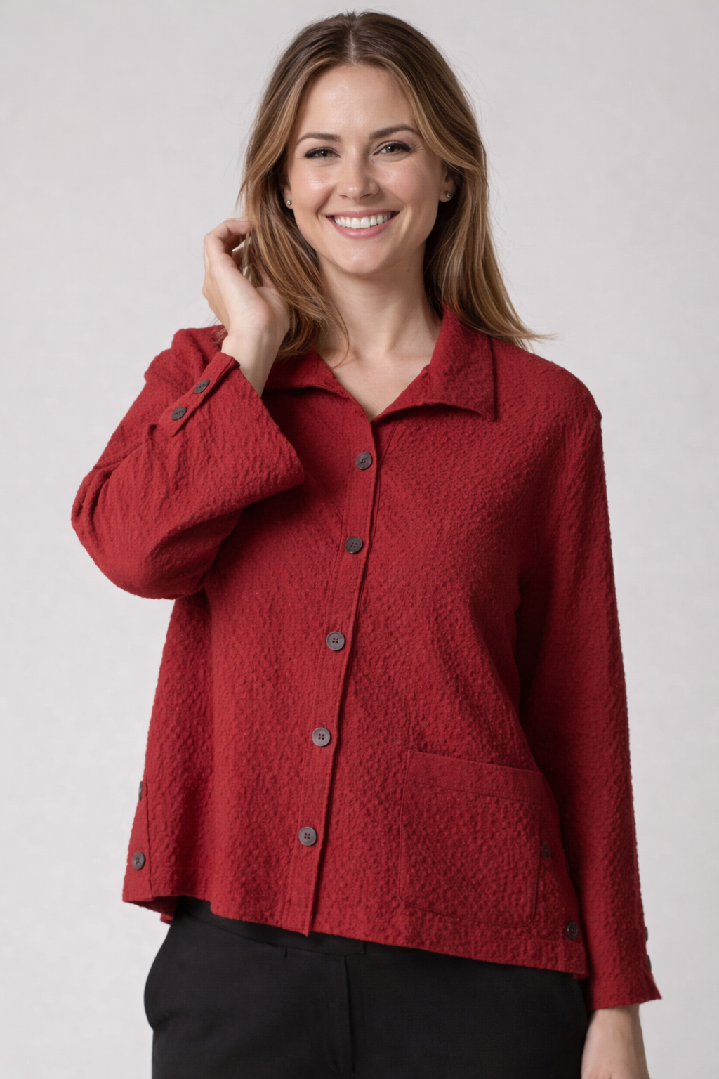 Habitat Clothing Crinkle Crepe Easy Camp Shirt